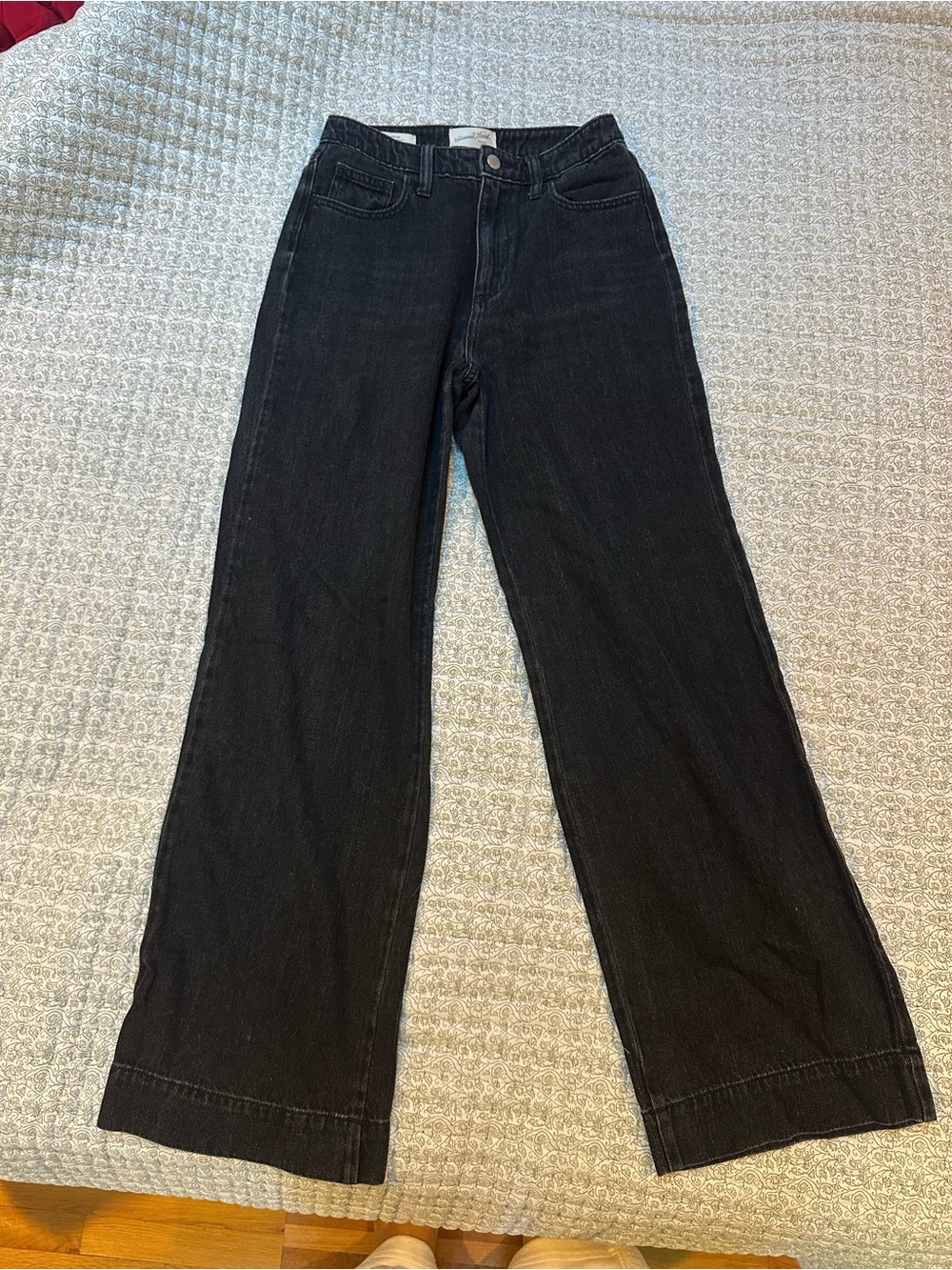 High-Rise Wide Leg Jeans